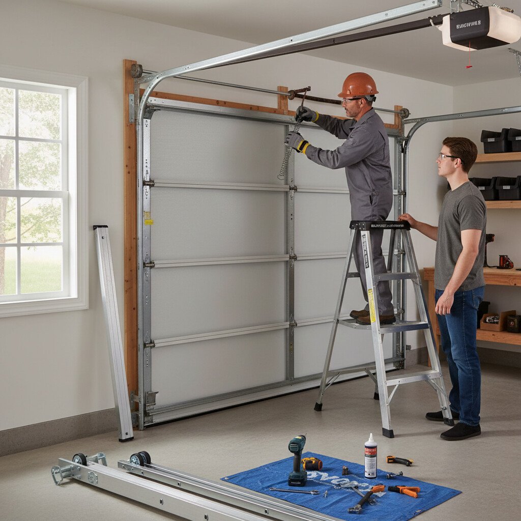 Step-by-Step Garage Door Installation Safety Tips